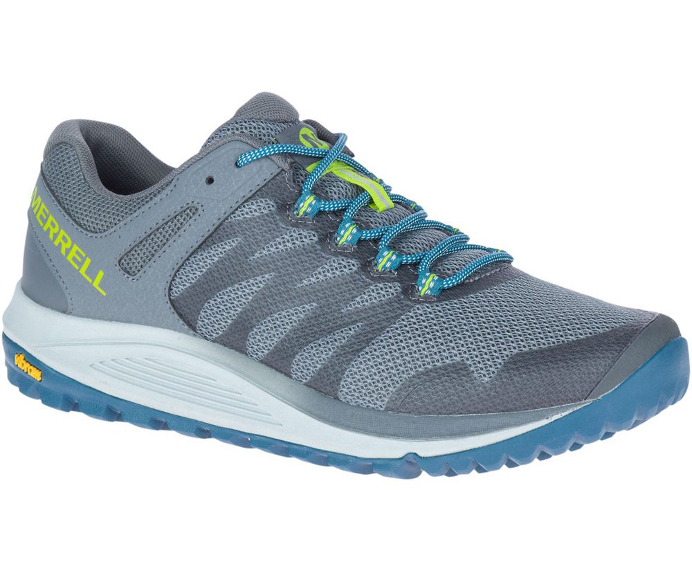 Merrell Work Shoes Grey - Nova 2 - Mens 83DVIJBRE